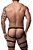 Cueca Jock Liga em Suplex Preto Com Regulador - Imagem 2