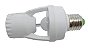 Bocal com Sensor De Presença Soquete Para Lampada E27 Infra-vermelho - Imagem 5