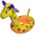Boia Inflável Girafa Modelo Bote Infantil Para Bebê Piscina - Imagem 1