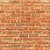 Papel de parede tijolo natural rolo de 5 metros por 45 cm adesivado - Imagem 1