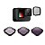 Kit com 4 filtros Telesin CPL, ND8, ND16 e ND32 para GoPro HERO9 Black, HERO10 Black e HERO11 Black - Imagem 2
