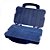 Estojo Duplo Maleta Pesca HI 28 Divisões 34x25x9cm (ED-28) Azul - Imagem 1
