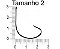 Anzol Marine Sports Wide Gap Nº2 - 50p (Anzol Circular) - Imagem 2