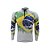 Camiseta Pesca King Manga Longa KFF-659 Brasil com Proteção UV+ - Imagem 1