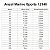 Anzol Marine Sports 12146 N°2/0, Black - 50p - Imagem 2