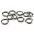 Argola Split Ring Inox Fishtex Nº2 (55lbs/25kg) 10p - Imagem 1
