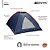 Barraca Camping Nautika Panda 2 Pessoas Coluna D'Água 600mm - Imagem 2