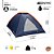 Barraca Camping Nautika Panda 2 Pessoas Coluna D'Água 600mm - Imagem 1
