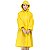 Capa de Chuva Amarelo Jaleco com Capuz Reforçada - Imagem 1