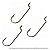 Anzol Monster3X Offset Worm Hook 3/0 - 03p - Imagem 1