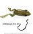 Isca Artificial Monster3x X-Frog Top Water Sapo, Forest + Anzol - Imagem 1