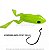 Isca Artificial Monster3x X-Frog Top Water Sapo, Mellow + Anzol - Imagem 1