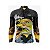 Camiseta Pesca King Manga Longa KFF-650N Dourado com Proteção UV+ - Imagem 1