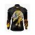 Camiseta Pesca King Manga Longa KFF-650N Dourado com Proteção UV+ - Imagem 2