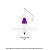 Boia Barão Cevadeira Tamba Nº659 (45g) - Roxo (Copo Transparente) - Imagem 1
