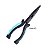 Kit Pesca Deyu Alicate Bico + Tesoura para Linha DYZ-003 - Imagem 3