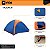 Barraca Camping Nautika NTK Falcon 2 Pessoas Coluna D’Água 1000mm Costura Selada - Imagem 2