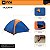 Barraca Camping Nautika NTK Falcon 4 Pessoas Coluna D’Água 1000mm Costura Selada - Imagem 2