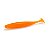 Isca Artificial Monster3x Slow Shad 9cm Orange 3p - Imagem 2