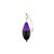 Boia Cevadeira Pequena Barão Nº609 36g/17cm Copo Preto - Roxo - Imagem 1