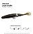 Isca Artificial Monster3x Slow Shad 9cm Candy Pumpkin 3p - Imagem 1