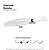 Isca Artificial Monster3x Slow Shad 9cm Manjuba 3p - Imagem 1