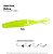 Isca Artificial Monster3x Slow Shad 9cm Mellow 3p - Imagem 1