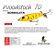 Isca Artificial Borboleta Woodstock 10 10cm/25g Cor 07N - Imagem 3