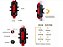 Lanterna Sinalizador Traseiro Para Bicicleta Com 5 Leds Bateria Recarregável Resistente a Chuva - Imagem 6