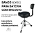 Banco para Bateria Konig com Encosto Regulagem de Altura Confortável - Imagem 7