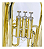 Bombardino Euphonium Sib Konig Laqueado 3 Pistos Completo com Estojo - Imagem 11