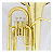 Bombardino Euphonium Sib Konig Laqueado 3 Pistos Completo com Estojo - Imagem 7