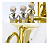 Bombardino Euphonium Sib Konig Laqueado 3 Pistos Completo com Estojo - Imagem 9