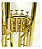 Bombardino Euphonium Sib Konig Laqueado 4 Pistos Profissional Completo - Imagem 9