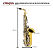 Sax Alto Konig Eb Dourado Prata Completo com Estojo e Boquilha Profissional - Imagem 2