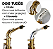 Sax Alto Konig Custom Profissional Fosco Luxo Completo com Estojo - Imagem 3