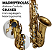 Sax Alto Konig Custom Profissional Fosco Luxo Completo com Estojo - Imagem 5