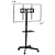 Suporte Pedestal para TV 23 a 60 Polegadas com Rodinhas e Bandeja - Imagem 5
