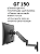 Suporte para Monitor ou TV 17 a 35 Polegadas Articulado Ajustável Reforçado GT150 - Imagem 3