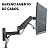 Suporte para Monitor ou TV 17 a 35 Polegadas Articulado Ajustável Reforçado GT150 - Imagem 8
