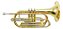 Trombone de Marcha Sib Trombonito Laqueado Completo com Case Luxo - Imagem 3