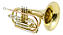 Trombone de Marcha Sib Trombonito Laqueado Completo com Case Luxo - Imagem 6