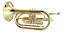Trombone de Marcha Sib Trombonito Laqueado Completo com Case Luxo - Imagem 7