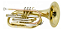 Trombone de Marcha Sib Trombonito Laqueado Completo com Case Luxo - Imagem 8