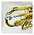 Cornet Sib Konig Dourado Laqueado Completo com Case Profissional - Imagem 10