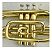 Cornet Sib Konig Dourado Laqueado Completo com Case Profissional - Imagem 11