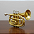 Trompete Pocket Sib Konig Dourado Laqueado Completo com Case e Bocal - Imagem 6