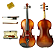 Violino Konig VK40 4/4 Profissional Fosco Ajustado por Luthier Completo - Imagem 1