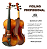 Violino Konig VK40 4/4 Profissional Fosco Ajustado por Luthier Completo - Imagem 3