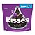 Hershey's Kisses Special Dark Mildly Sweet Chocolate Candy Family - Imagem 1